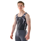 Junior Vader Singlet - Black, Grey & White