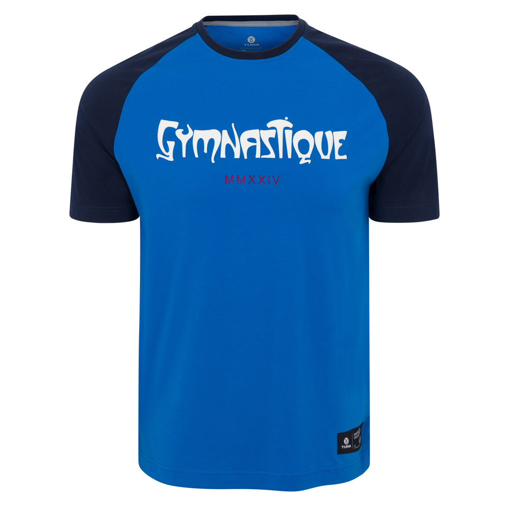 Junior Gymnastique Tee - Royal