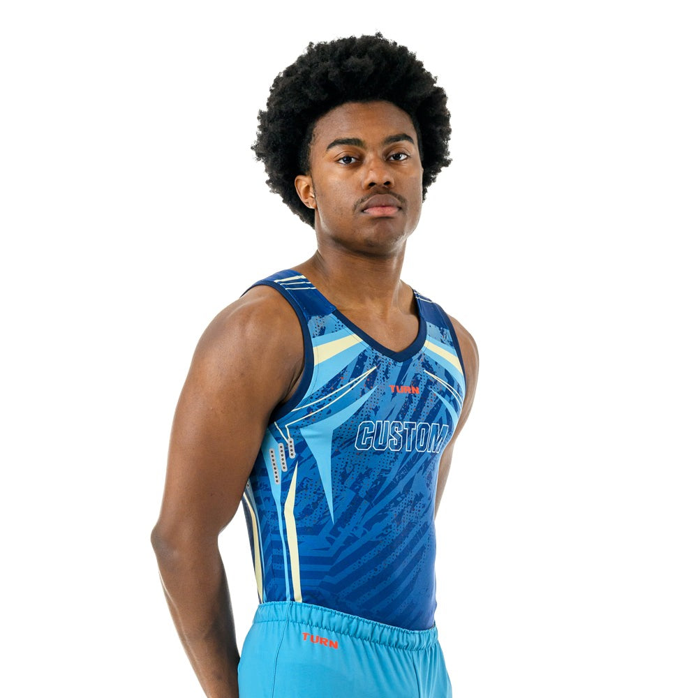 Senior myTURN Elite-V Singlet -  Sublimated